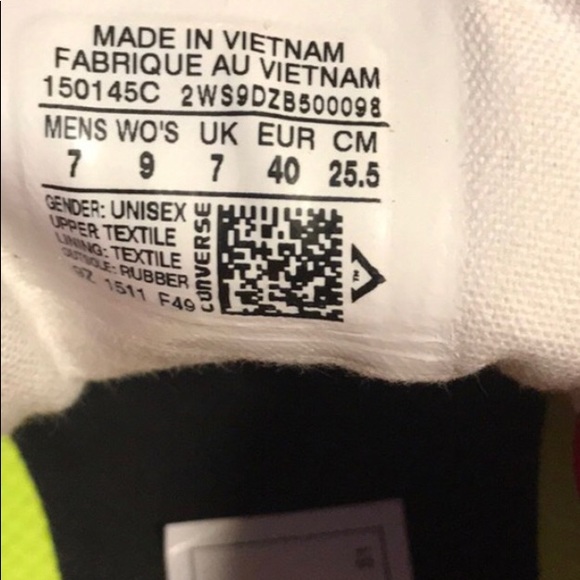 NWT Converse Ctas || OX Thunder WMNS AUTHENTIC - Picture 8 of 8